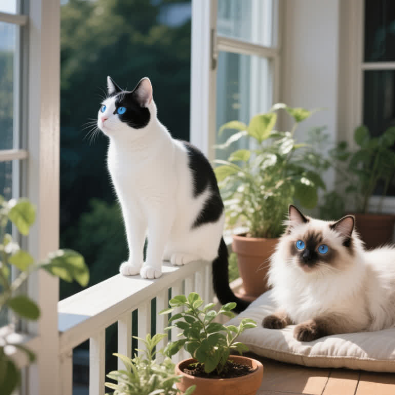 Snowshoe Cat vs Ragdoll Cat