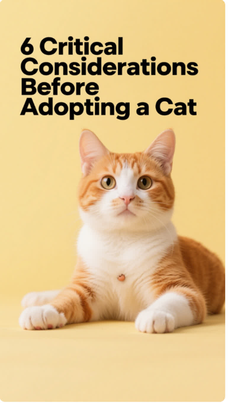 6 Critical Considerations Before Adopting a Cat