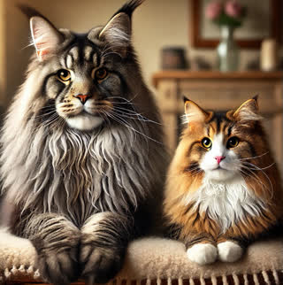 Maine Coon vs Norwegian Forest Cat: Key Differences for Cat Lovers