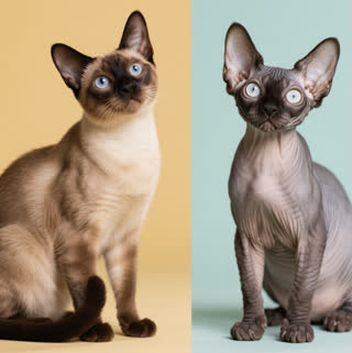 abyssinian cat breed vs devon rex cat differences 2025