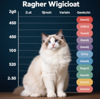 Ragdoll Cat Weight Chart by Age and Gender