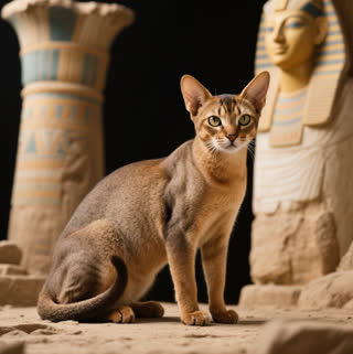 Abyssinian Cats in Ancient Egyptian History: Origins, Myths, and Modern Legacy