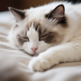 Why Is My Ragdoll Cat Breathing Fast While Sleeping? Causes & Solutions