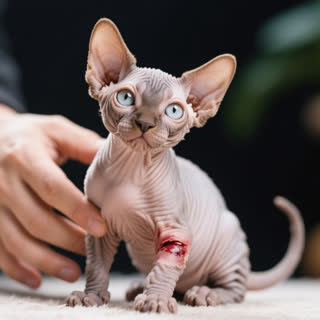 What to do if your five month old devon rex cat is injured and bleeding devon rex 