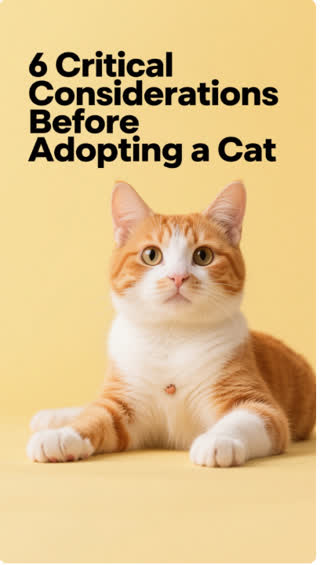 6 Critical Considerations Before Adopting a Cat: A Comprehensive Guide for First-Time Owners